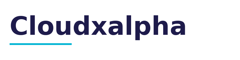 Cloudxalpha logo